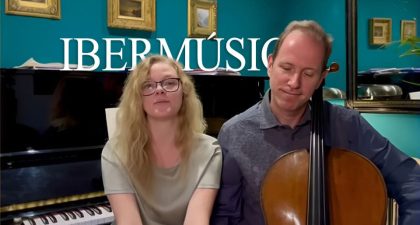 Ibermúsica inaugura la segunda temporada de 'km0' con Ángel García Jermann y Oleksandra Totkalova, violonchelo y piano