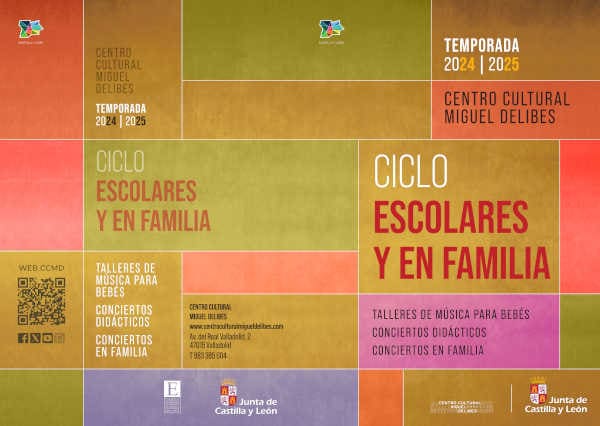 La Junta programa el ciclo de Conciertos Escolares y en Familia con 59 actuaciones en el C. C. Miguel Delibes