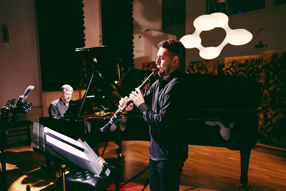 El clarinetista Daniel Molina y el pianista Javier Negrín presentan «LUDUS», su nuevo álbum