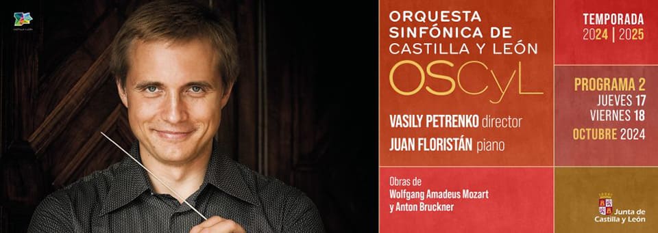 La OSCyL dirigida por Vasily Petrenko homenajea esta semana a Anton Bruckner en su 200 aniversario