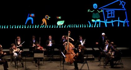Los títeres luminosos de Pedro eta Otsoa, inauguran la XX Temporada de ABAJO Txiki