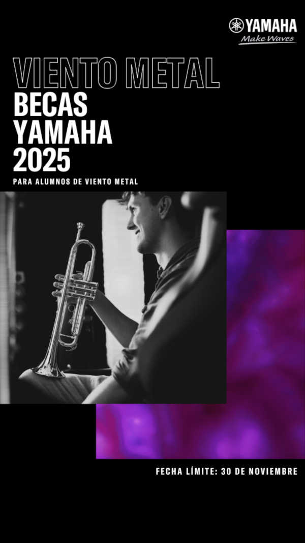 Fundación Yamaha Music Europe: Impulsando el Talento de Jóvenes Músicos con Becas para Instrumentos de Viento Metal