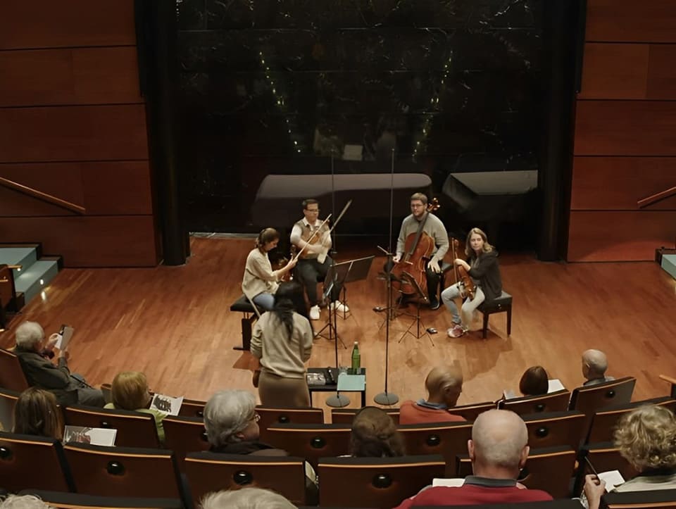 El Cuarteto Iberia ofrece «Quijotadas» en el Salón del Ateneo