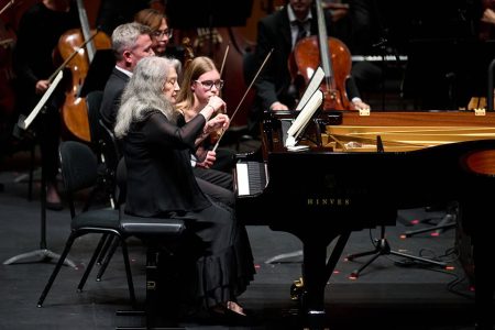 Martha Argerich y Pablo Galdo