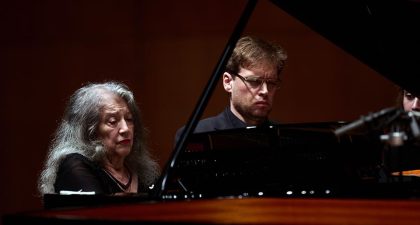 Martha Argerich y Pablo Galdo debutan en Pamplona dentro de la Temporada 24-25 de Fundación Baluarte