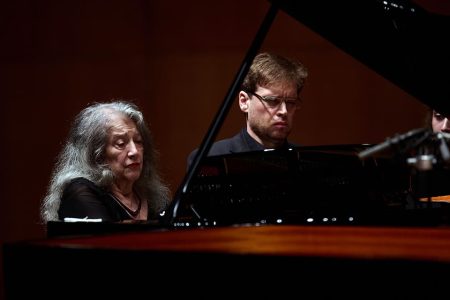 Martha Argerich y Pablo Galdo