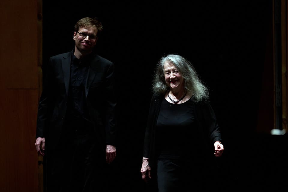 Martha Argerich y Pablo Galdo debutan en Pamplona dentro de la Temporada 24-25 de Fundación Baluarte