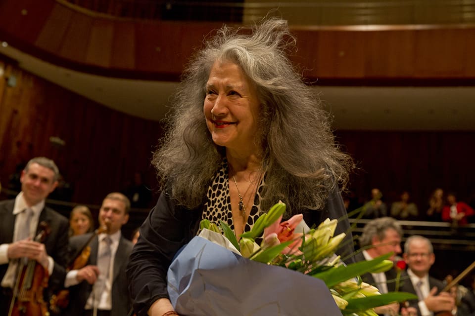 Martha Argerich y Pablo Galdo debutan en Pamplona dentro de la Temporada 24-25 de Fundación Baluarte