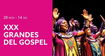 Grandes del Góspel celebra su 30 aniversario en el teatro Fernán Gómez. Centro Cultural de la Villa