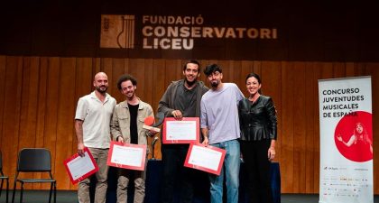 El Cristopher Pérez Quartet gana la cuarta edición del Concurso Juventudes Musicales de España de Jazz
