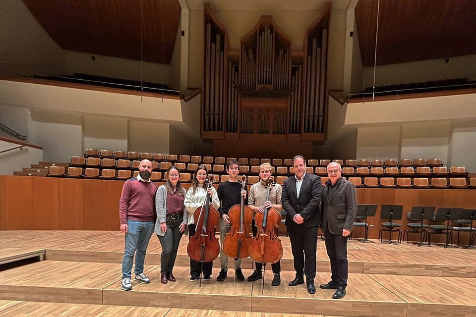 La Gustav Mahler Jugendorchester realiza audiciones por primera vez en el Palau de la Música de Valencia.