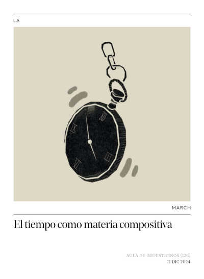 Explora la relación entre el tiempo y la composición musical en los conciertos de la Fundación Juan March. Un viaje sonoro que no te puedes perder. Explora la relación entre el tiempo y la composición musical en los conciertos de la Fundación Juan March. Un viaje sonoro que no te puedes perder.