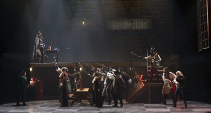 Las aventuras de D'Artagnan y los jóvenes mosqueteros, conquistan la Temporada ABAO Txiki