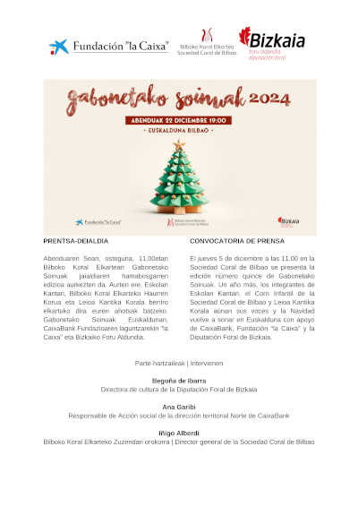 Magia coral que ilumina la Navidad en Bizkaia. Un viaje musical lleno de tradiciones y emociones que te envolverán en el espíritu festivo. Magia coral que ilumina la Navidad en Bizkaia. Un viaje musical lleno de tradiciones y emociones que te envolverán en el espíritu festivo.