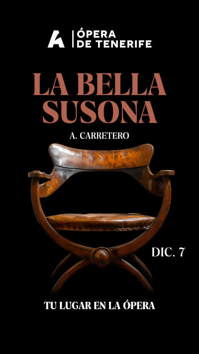 El Auditorio de Tenerife presenta la ópera contemporánea "La bella Susona", un evento que ha agotado sus entradas.