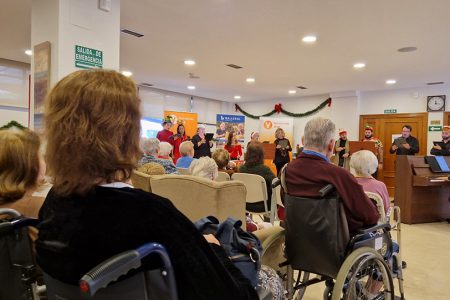 Coro RTVE en la residencia Ballesol