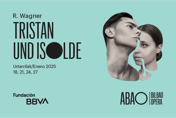 Tristan und Isolde, la obra maestra de la ópera romántica. Funciones exclusivas en el Euskalduna Bilbao con el apoyo de la Fundación BBVA.