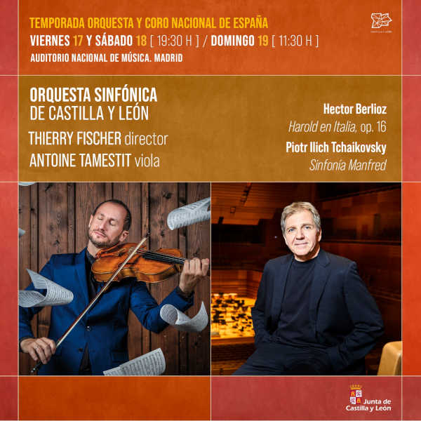 La Orquesta Sinfónica de Castilla y León (OSCyL) ofrece emocionantes conciertos en Madrid. Descubre su repertorio con Berlioz y Chaikovski.