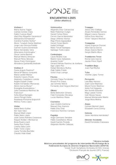 Gira del maestro Vasily Petrenko y la Joven Orquesta Nacional de España. No te pierdas estos emocionantes conciertos en 5 ciudades españolas.