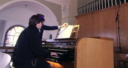 Tobias Willi en el Ciclo de Órgano de la Escuela Superior de Música Reina Sofía