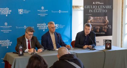 La ópera barroca Giulio Cesare in Egitto de Handel llega al Teatro Guimerá