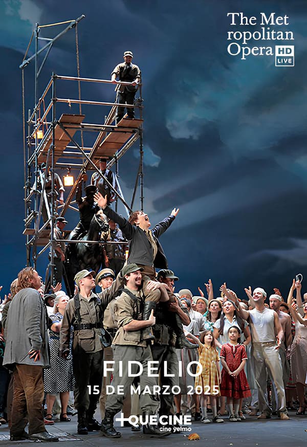 Cine Yelmo presenta "Fidelio", la única ópera de Beethoven. Experiencia única que combina música y arte en un ambiente excepcional.