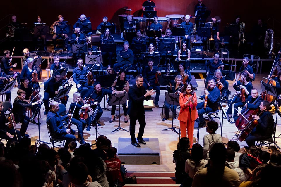 Estreno de "Scheherazade" en los conciertos en familia de la Orquesta Filarmónica de Gran Canaria y la Fundación DISA. Estreno de "Scheherazade" en los conciertos en familia de la Orquesta Filarmónica de Gran Canaria y la Fundación DISA.