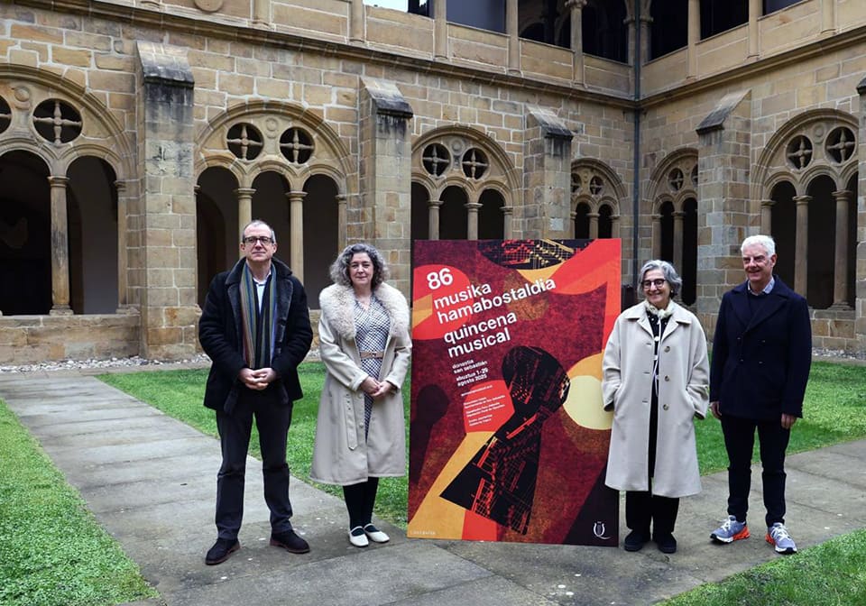 Avance de programación de la 86º Quincena Musical de San Sebastián con destacadas propuestas artísticas y repertorio de relevancia internacional.