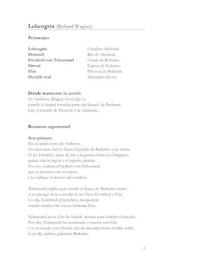 Liceu presenta la mundialmente aclamada producción de "Lohengrin" de Wagner, bajo la dirección de Katrhina Wagner.