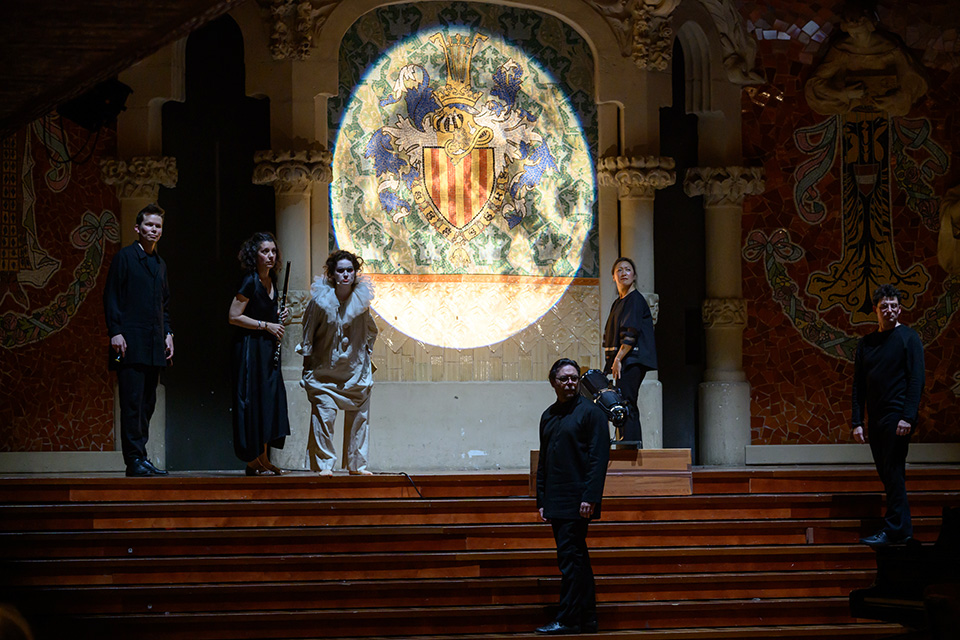 Conmemoración del centenario de Pierrot Lunaire de Schönberg en el Palau de la Música Catalana
