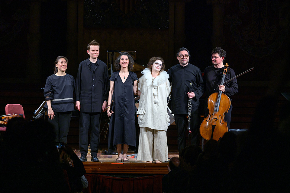 Conmemoración del centenario de Pierrot Lunaire de Schönberg en el Palau de la Música Catalana