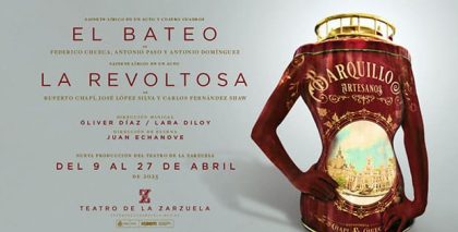 El Teatro de la Zarzuela presenta un programa doble con "el bateo" de Chueca y "la revoltosa" de Chapí