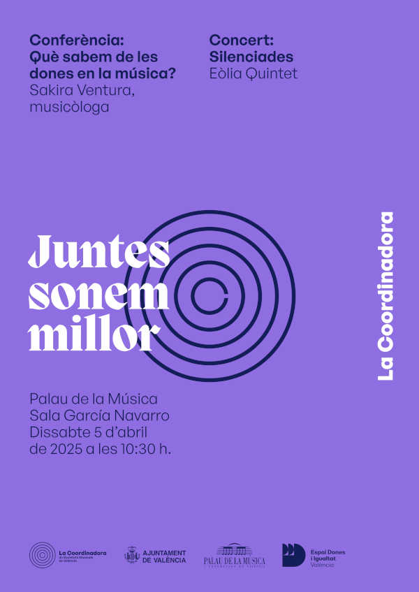 La Coordinadora de Sociedades Musicales de Valencia fomenta la participación de las mujeres en las aulas de música, impulsando la igualdad y diversidad cultural.