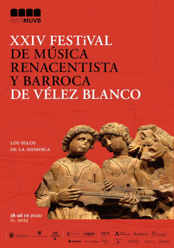 Vélez Blanco acoge desde desdel el viernes 18 de julio, la mejor música en la 24ª edición de su Festival de Música Renacentista y Barroca