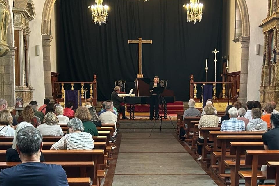 La soprano Olalla Alemán y el clavecinista Luis Antonio González ofrecen en Arrecife un recital de canciones y arias espirituales de Bach.