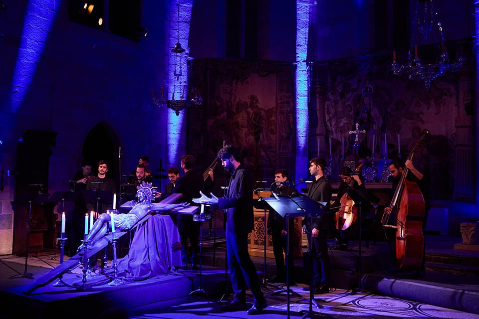 Cantoría cautiva al público de la Edición de Pascua del Festival Perelada con Membra Jesu Nostri, de Buxtehude Cantoría cautiva al público de la Edición de Pascua del Festival Perelada con Membra Jesu Nostri, de Buxtehude