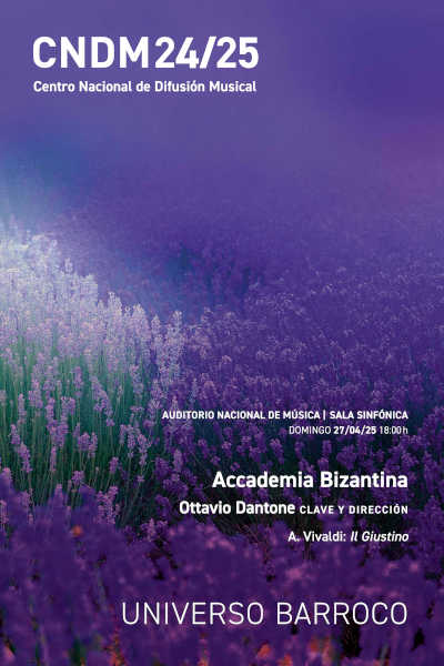 La Accademia Bizantina, dirigida por Ottavio Dantone, presenta «Il Giustino» de Vivaldi en la programación del CNDM