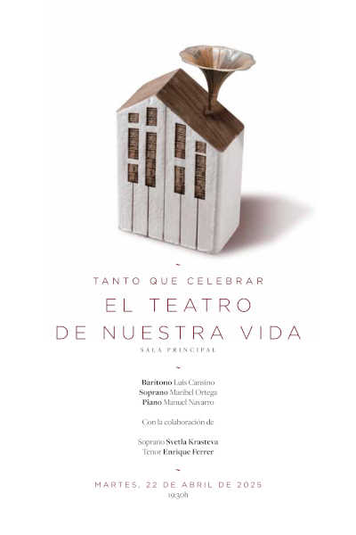 Luis Cansino y Maribel Ortega rinden homenaje al Teatro de la Zarzuela junto a Raúl Junquera y Beatriz Fernández con la Orquesta de València.