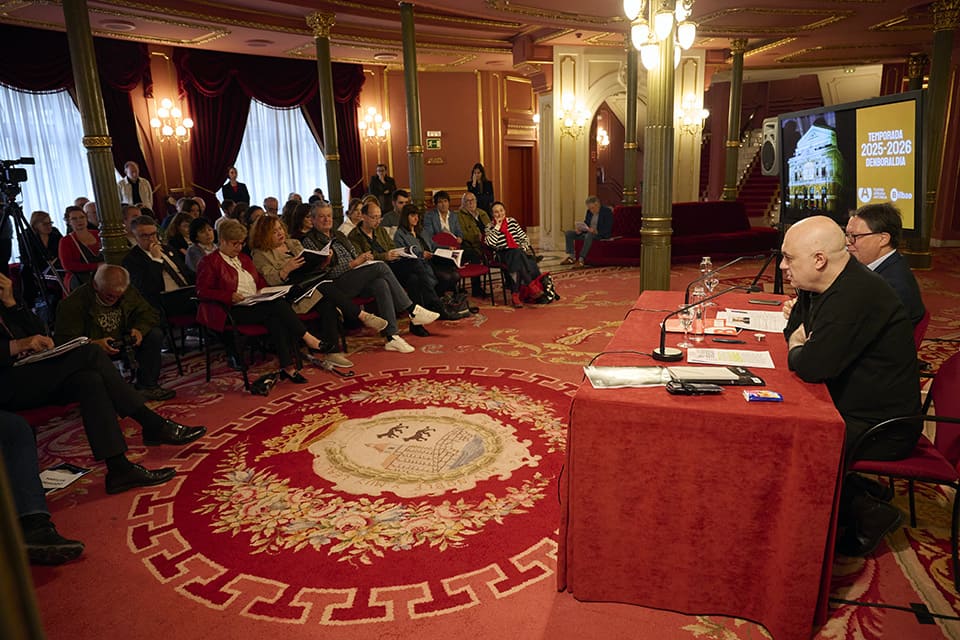 Shostakóvich 14 y Gesualdo WC Station, producciones propias destacadas de la temporada 2025-2026 del Teatro Arriaga
