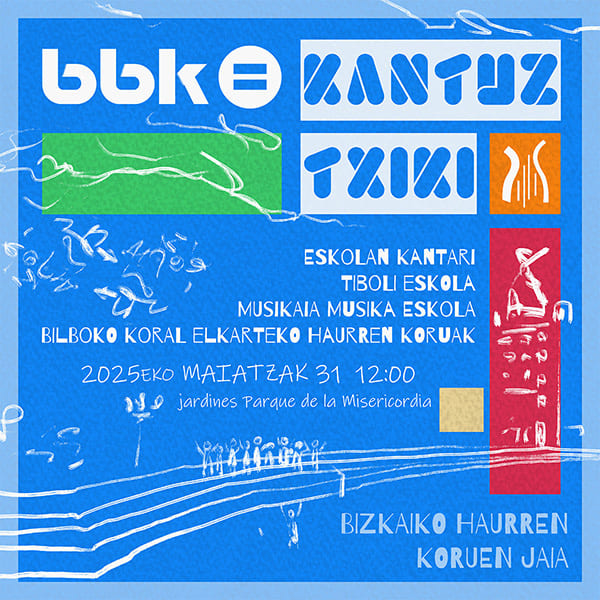 Bilbao acoge el encuentro coral infantil BBKantuz txiki 2025