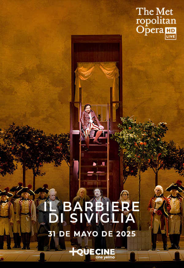 Cine Yelmo proyecta El barbero de Sevilla, la obra maestra de Rossini y una de las óperas bufas de referencia