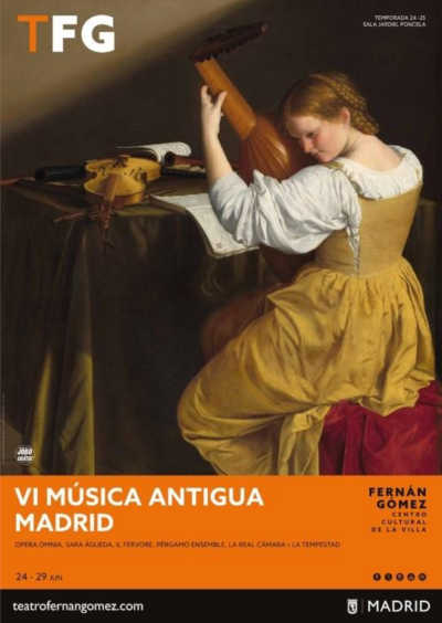 El Teatro Fernán Gómez. Centro Cultural de la Villa presenta la VI edición del Festival Música Antigua Madrid