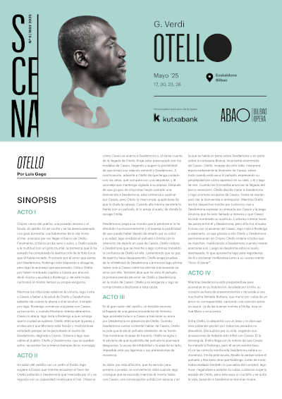 ABAO Bilbao Opera clausura la 73ª Temporada con Otello de Verdi, una explosión de tensión musical y teatral
