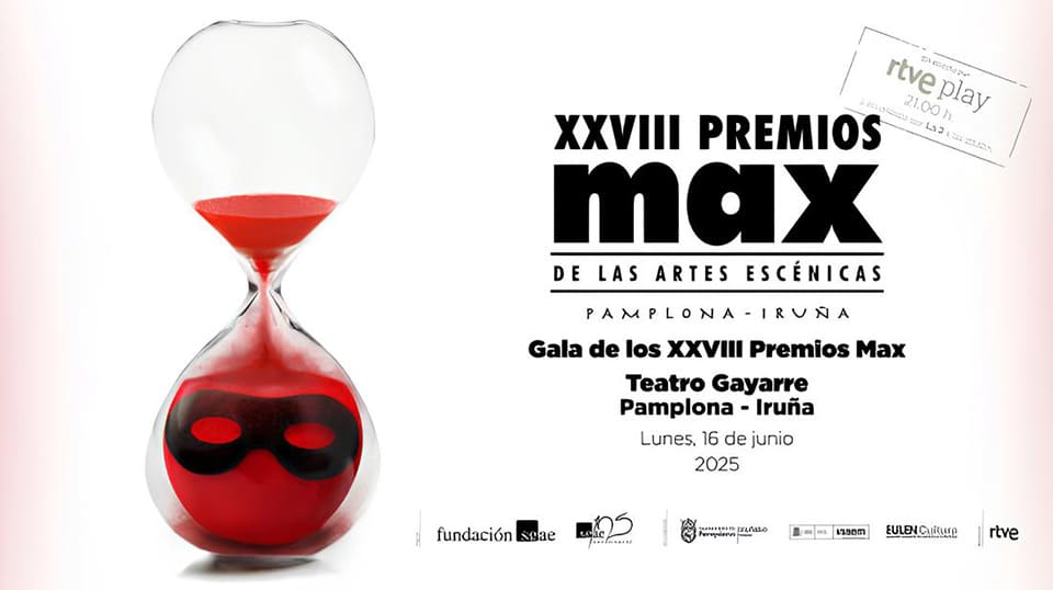 «Tiempos vivos», lema de los 28º Premios Max de las Artes Escénicas – Pamplona Iruña