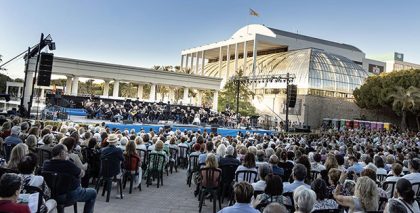 La Banda Municipal y un sexteto de tango inician en los Jardines del Palau el 28 Festival de Jazz