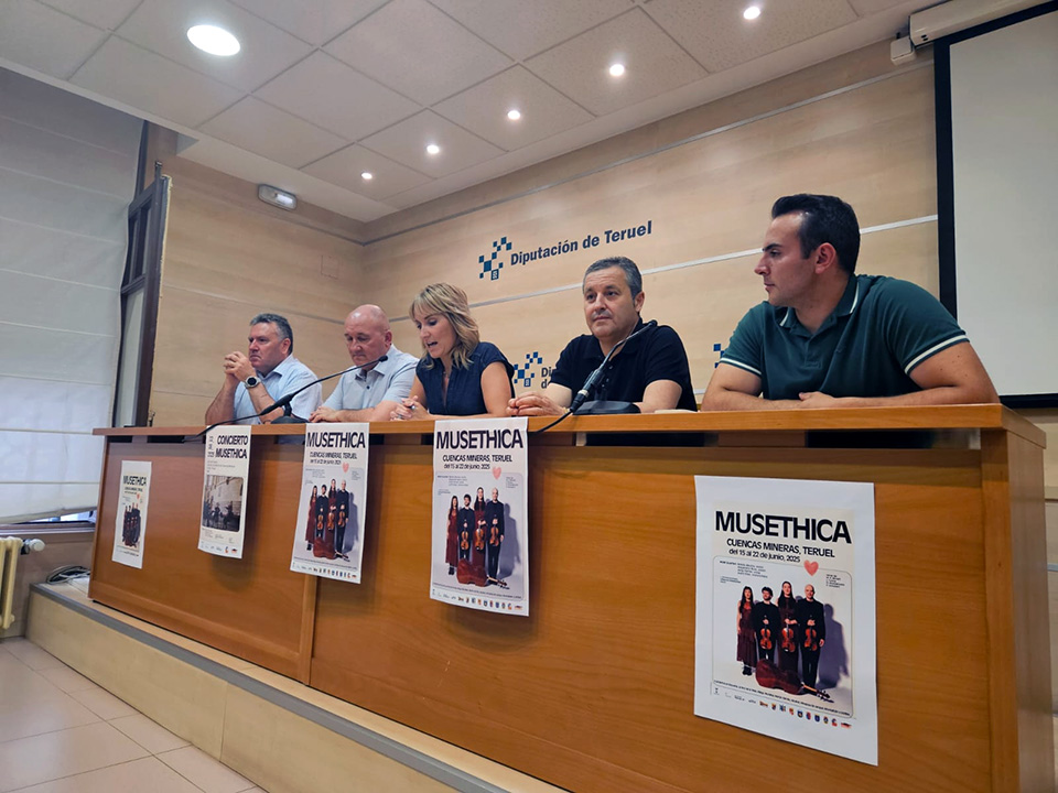 Musethica lleva su esencia a la comarca turolense de las Cuencas Mineras