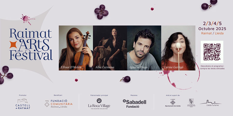 Raimat Arts Festival regresa en su cuarta edición con una programación más extensa