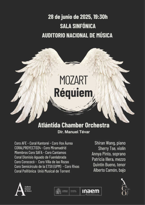 La Atlántida Chamber Orchestra cierra su temporada 2024/25 en el Auditorio Nacional de Madrid