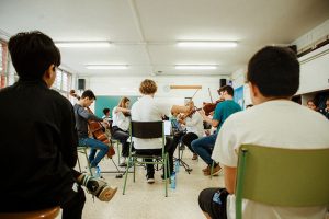 Concierto en escuela