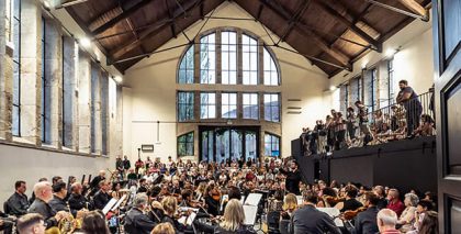 La Real Filharmonía de Galicia actúa en Galeras y Conxo como parte de su programación estival